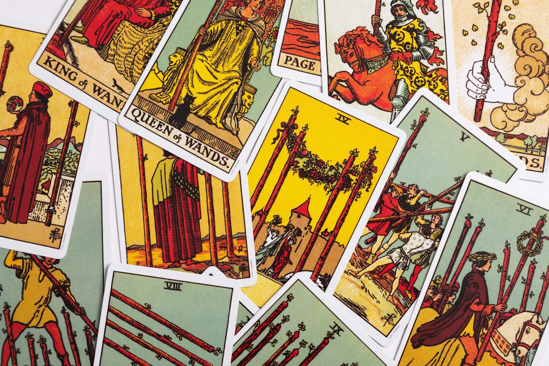 Tarot cards from the Rider Waite Tarot deck